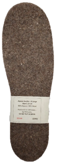 Cozy Alpaca Wool Insoles XL Feel the Warmth